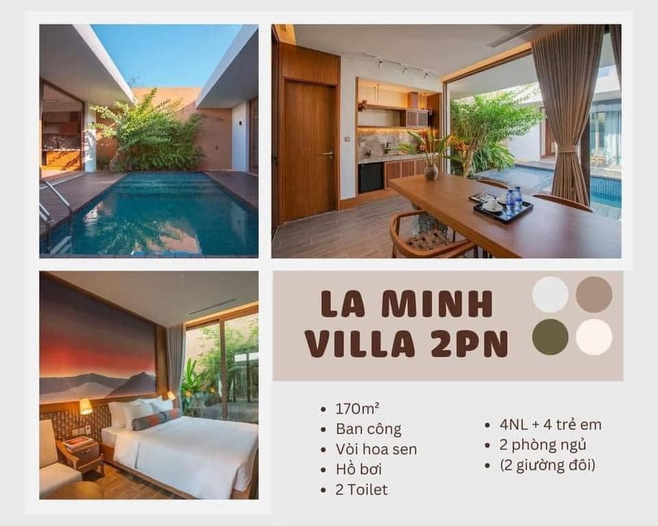 La Minh Villa 2 phòng ngủ Mandala Retreats Kim Bôi