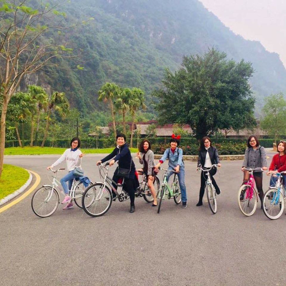 Hoạt động đạp xe tại Serena Resort Kim Bôi
