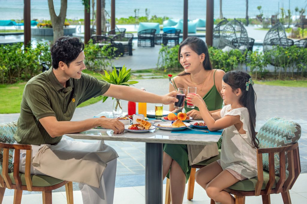 Hoạt động gia đình tại Angsana Quan Lạn
